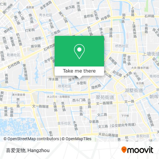 喜爱宠物 map