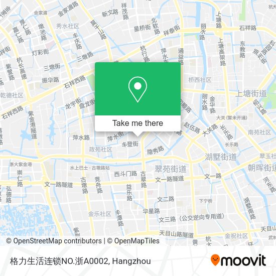 格力生活连锁NO.浙A0002 map