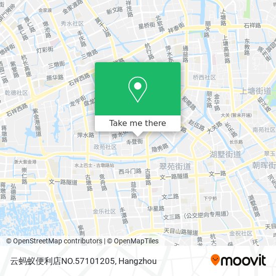 云蚂蚁便利店NO.57101205 map