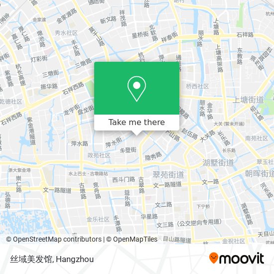 丝域美发馆 map