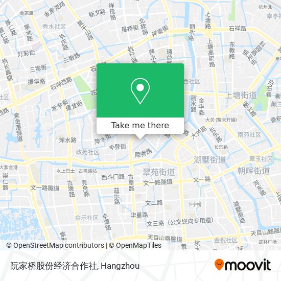阮家桥股份经济合作社 map