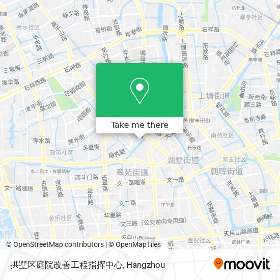 拱墅区庭院改善工程指挥中心 map