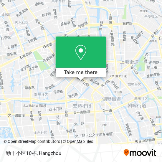 勤丰小区10栋 map