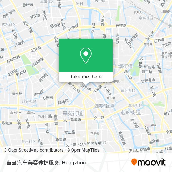 当当汽车美容养护服务 map