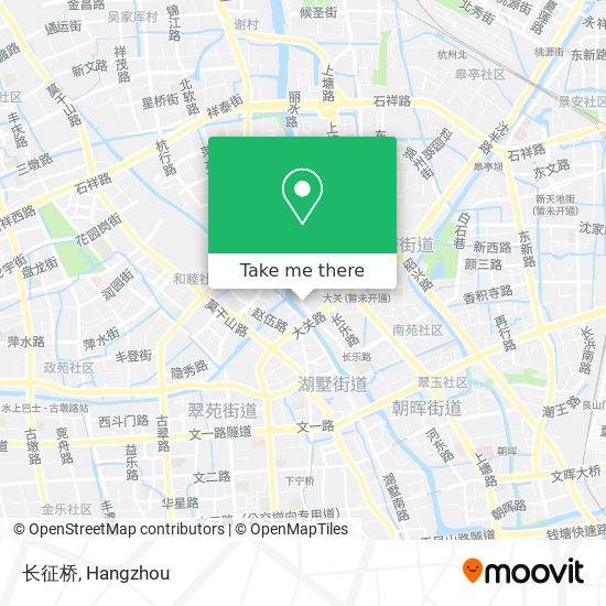 长征桥 map