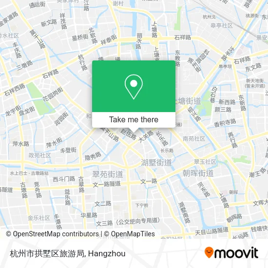 杭州市拱墅区旅游局 map
