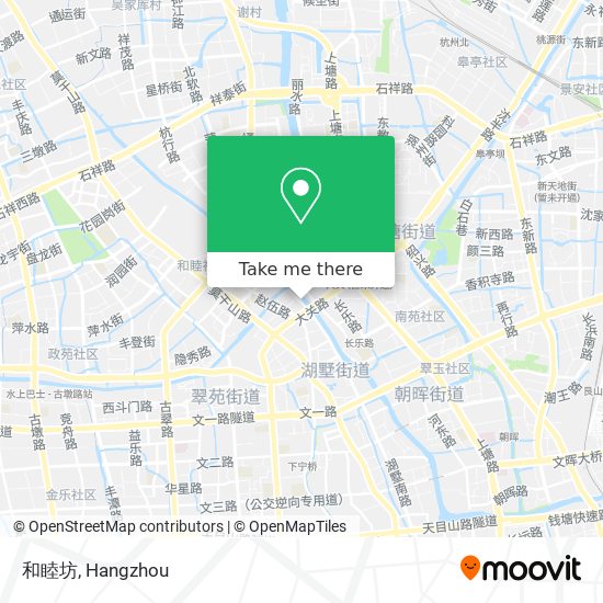 和睦坊 map