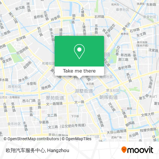 欧翔汽车服务中心 map