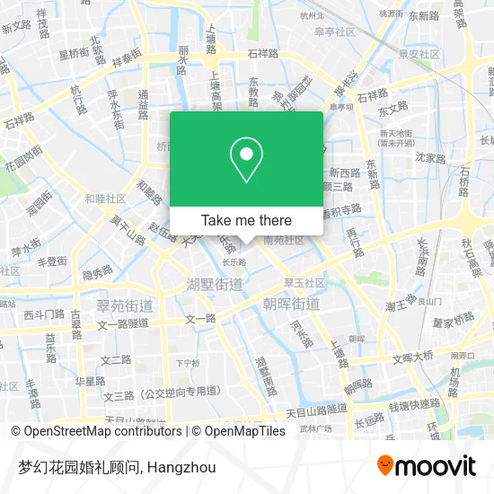 梦幻花园婚礼顾问 map