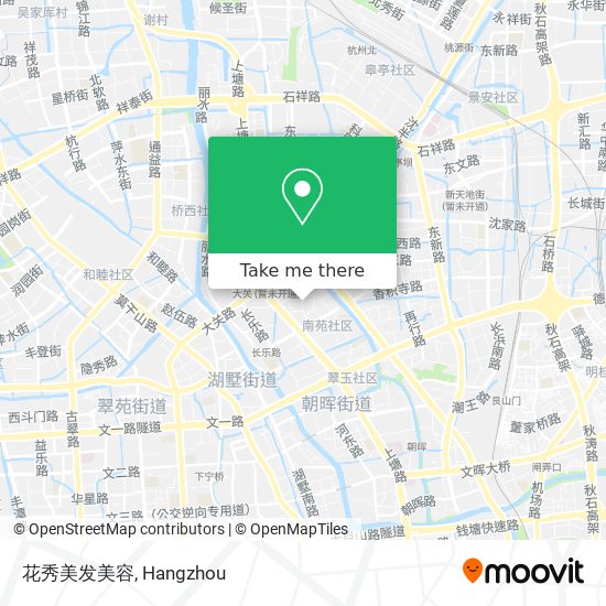 花秀美发美容 map