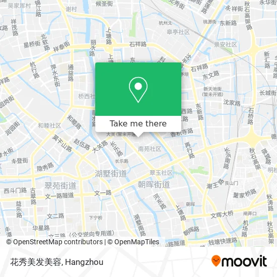 花秀美发美容 map