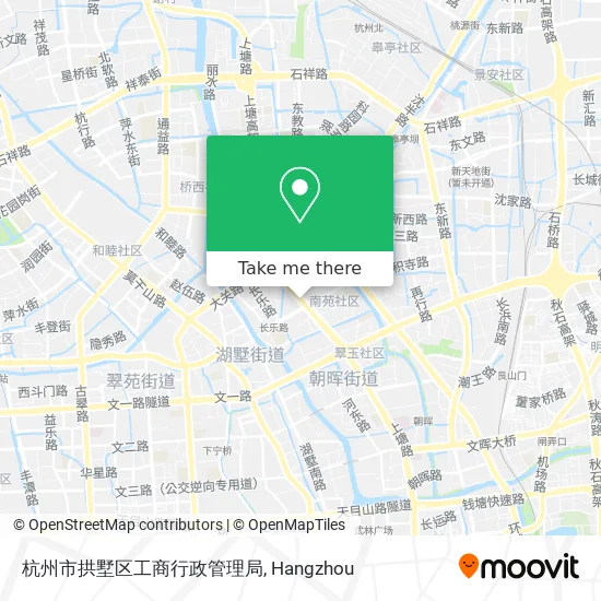 杭州市拱墅区工商行政管理局 map