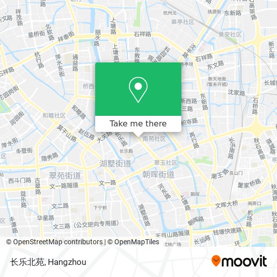 长乐北苑 map