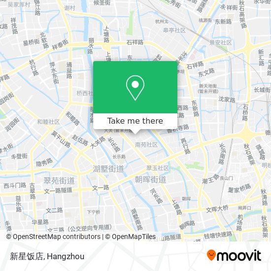 新星饭店 map