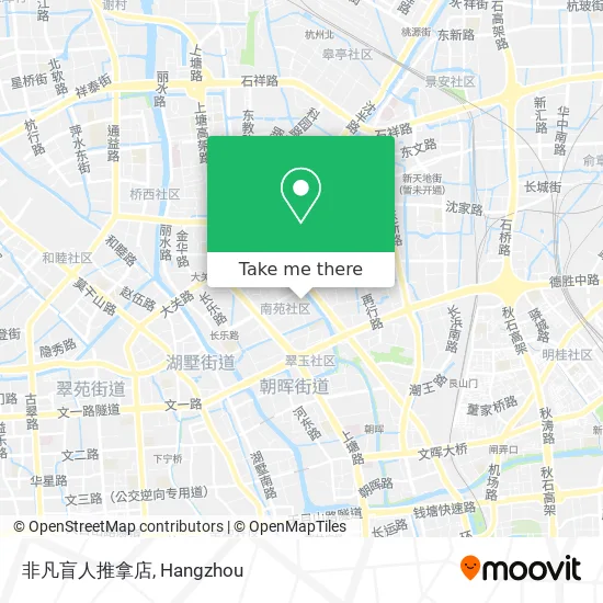 非凡盲人推拿店 map