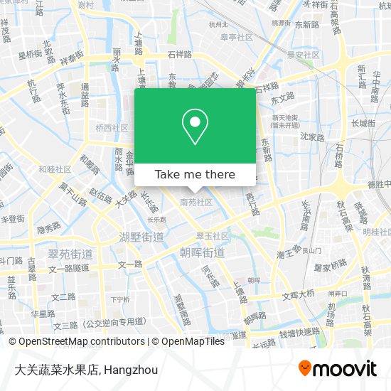 大关蔬菜水果店 map