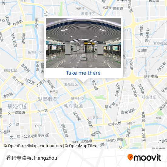 香积寺路桥 map
