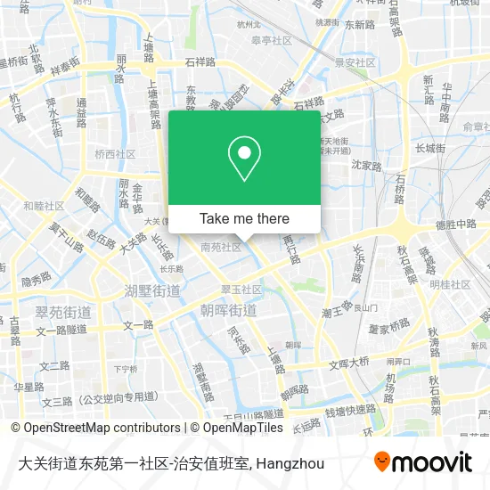 大关街道东苑第一社区-治安值班室 map