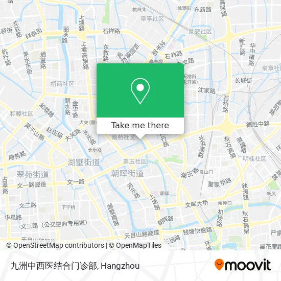 九洲中西医结合门诊部 map