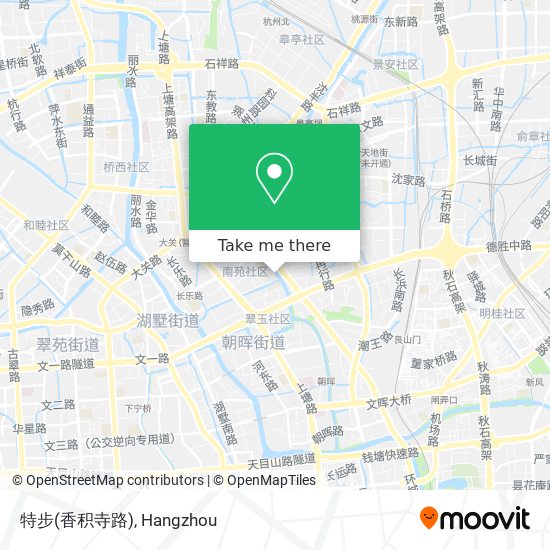 特步(香积寺路) map