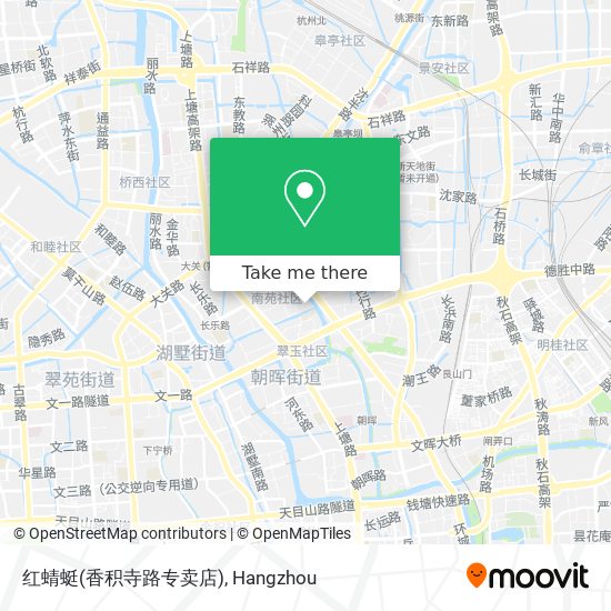 红蜻蜓(香积寺路专卖店) map