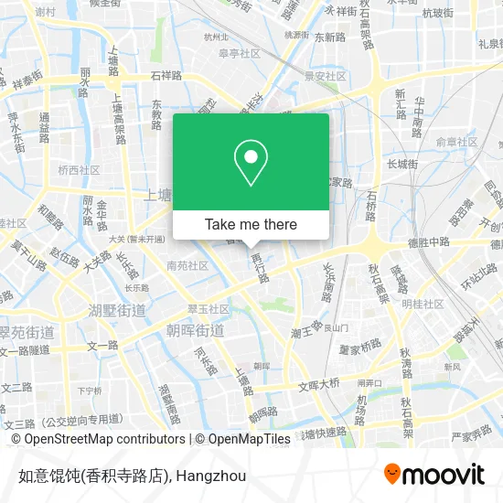 如意馄饨(香积寺路店) map