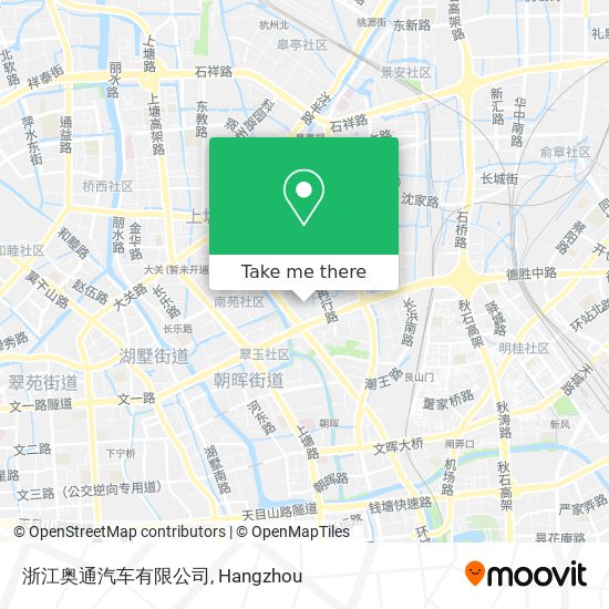 浙江奥通汽车有限公司 map