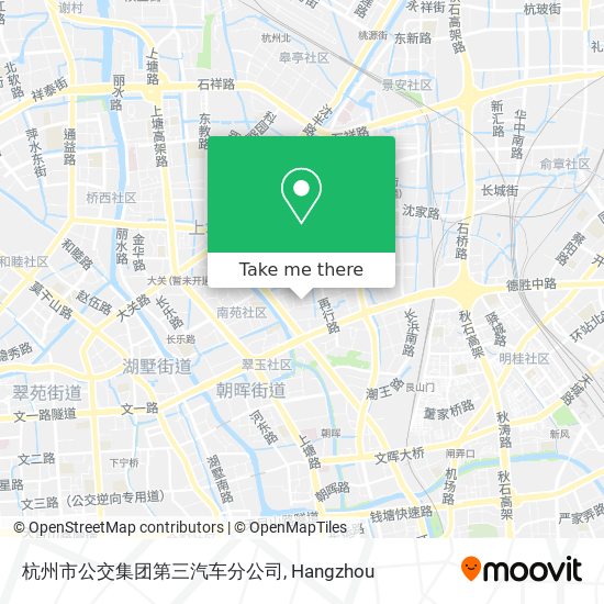 杭州市公交集团第三汽车分公司 map