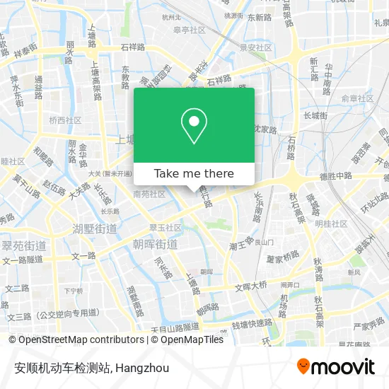 安顺机动车检测站 map