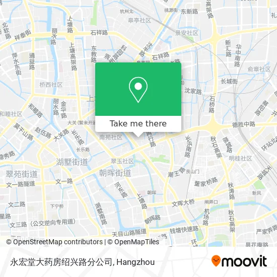 永宏堂大药房绍兴路分公司 map
