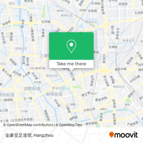金豪堂足道馆 map