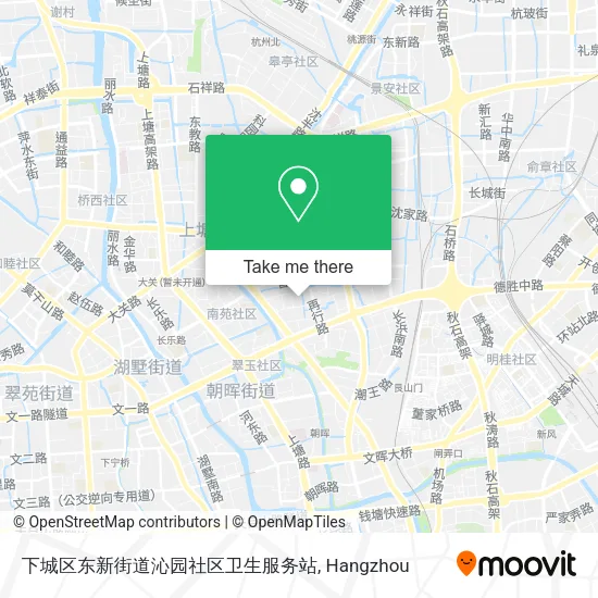 下城区东新街道沁园社区卫生服务站 map