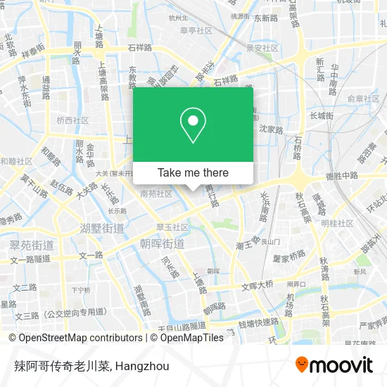 辣阿哥传奇老川菜 map