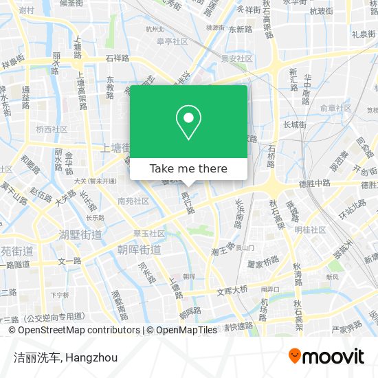 洁丽洗车 map