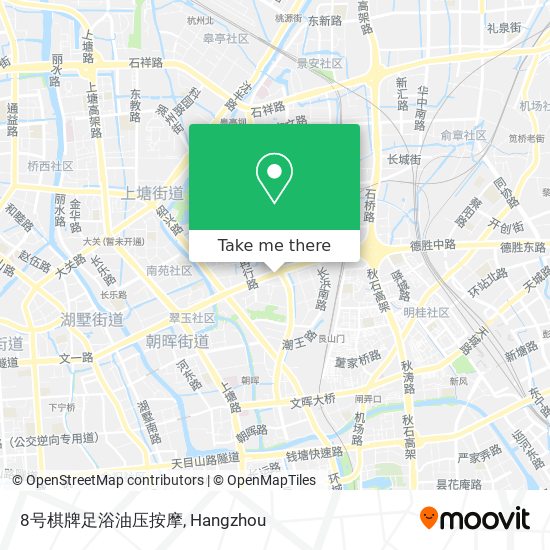 8号棋牌足浴油压按摩 map