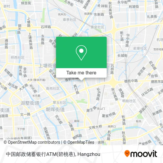 中国邮政储蓄银行ATM(碧桃巷) map