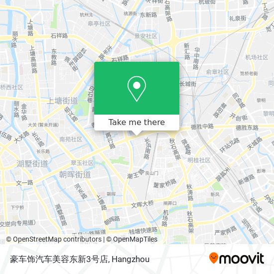 豪车饰汽车美容东新3号店 map