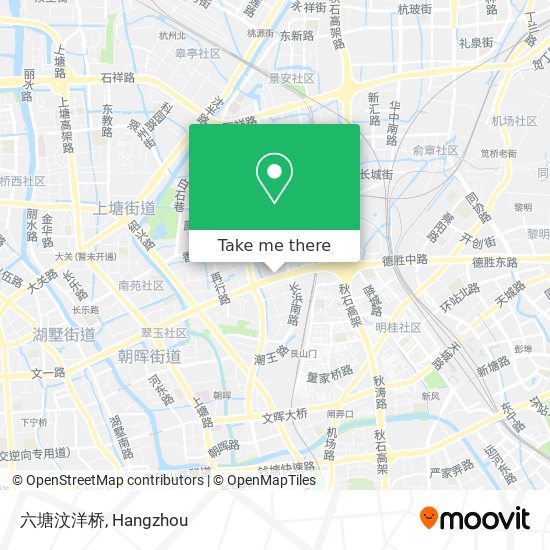 六塘汶洋桥 map
