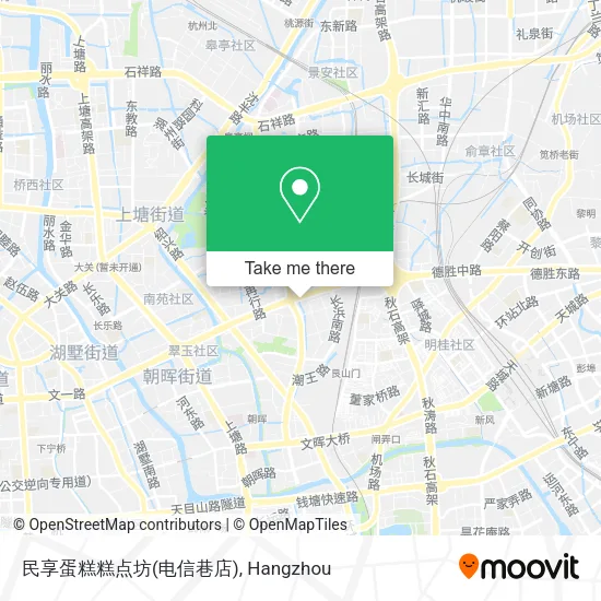 民享蛋糕糕点坊(电信巷店) map
