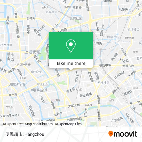 便民超市 map
