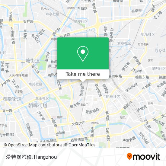 爱特堡汽修 map
