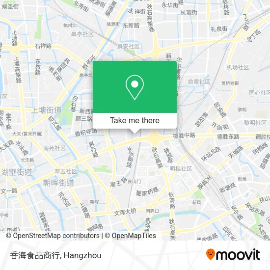 香海食品商行 map
