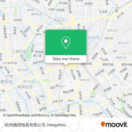 杭州施煌电器有限公司 map