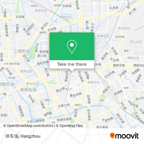 停车场 map
