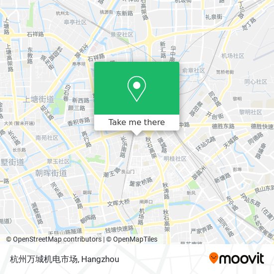 杭州万城机电市场 map