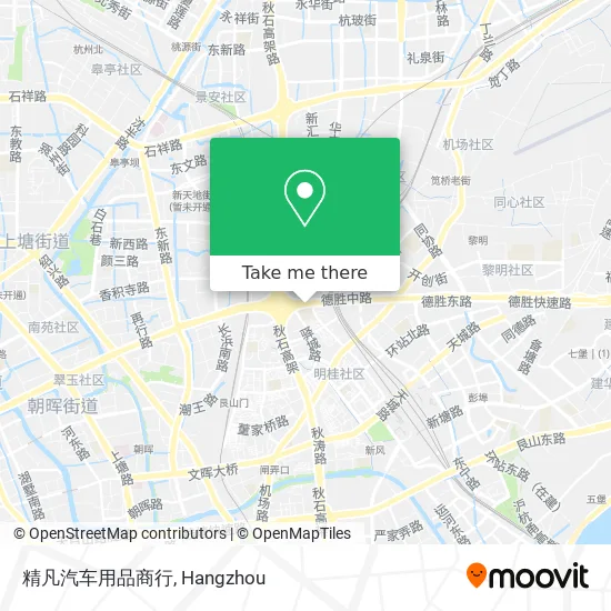 精凡汽车用品商行 map