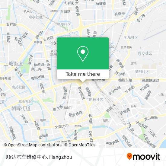 顺达汽车维修中心 map