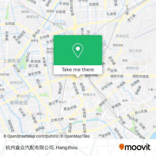杭州鑫众汽配有限公司 map