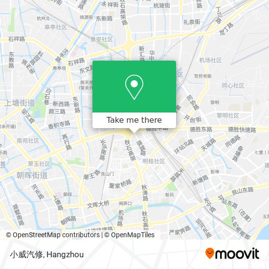 小威汽修 map