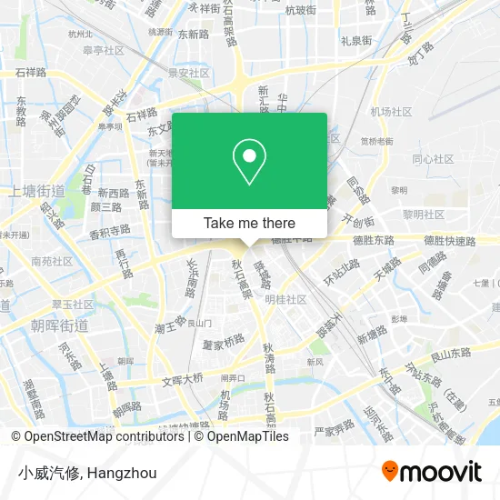 小威汽修 map